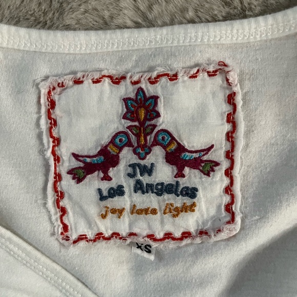 SOLD ❌ NWOT Johnny Was White Embroidery Floral Rose Twist Dress XS - Picture 6 of 8